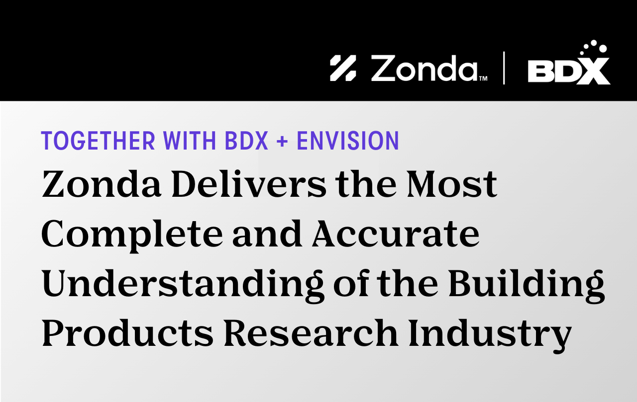 zonda and bdx,building products database
